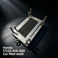Moule d'injection pour filtre à air automobile, outil de moulage en acier haute performance pour la fabrication de composants de filtre à air de voiture Honda 17220-61A-A00