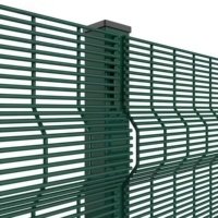 Caractéristiques Maisons antivol Revêtement durable galvanisé en usine Aéroports 656 Clôture en fil soudé Sécurité anti-montée Clôture 358 Garde-corps