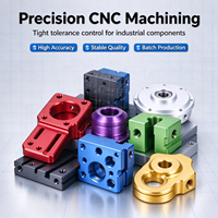 Pièces en aluminium CNC de précision, composants en alliage anodisé pour robots et machines d'automatisation