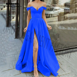 Nhà Sản Xuất Quần Áo Tùy Chỉnh Sexy Phụ Nữ Quần Áo Ăn Mặc V Cổ Mở Lại Ăn Tối <span class=keywords><strong>Gown</strong></span> Của Phụ Nữ Dresses Evening Dresses - Product Image 4