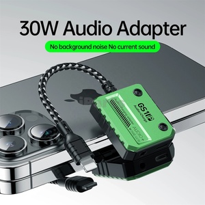 IParts Adattatore 30W GS1 2-in-1 Caricatore Lightning a Jack Audio da 3,5 mm per Cuffie, Adattatore PD per Ricarica Rapida, Accessori per Telefono - Product Image 2
