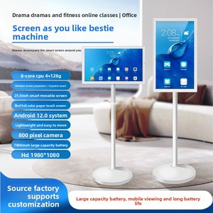 Smart <span class=keywords><strong>TV</strong></span> portable de 21.5 pouces pour les sports et la télévision mobile interactive en direct coulée sans fil et écran tactile - Product Image 3