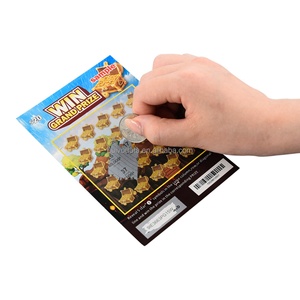 Tarjeta de Lotería Rasca y Gana Personalizada con Impresión de Números Variables - Product Image 5