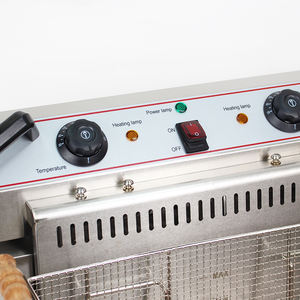 Freidora Eléctrica de Mesa de 30L de Gran Tamaño para <span class=keywords><strong>Pollo</strong></span> Frito, Papas Fritas, Chuleta de Cerdo, Alitas de <span class=keywords><strong>Pollo</strong></span> Crujientes Estilo <span class=keywords><strong>KFC</strong></span> - Product Image 2