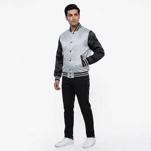 <b>Top</b> Selling Custom Embroidered Logo Varsity Jacket for Men Comfortable Fit Men CollegeBaseballjacket for men - Product Image 1