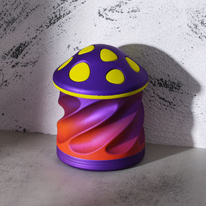 Molinillo de setas alucinógenas grandes 2025, trituradora de especias, molinillo de tabaco para fumar, regalo con caja de exhibición - Product Image 1