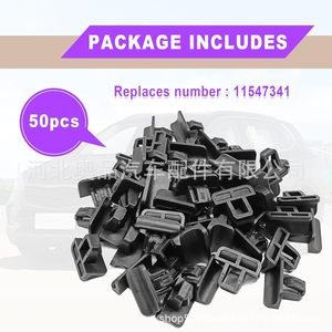 Chrysler Jeep Wrangler <b>Bumper</b> Grille <b>Clips</b> Black Plastic Fasteners For Repair Replacement 11547341 68193640AA - Product Image 4