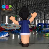 Ballon gonflable en forme de nuage, 1 pièce, pour publicité commerciale, servir de saras avec bouteille de bière