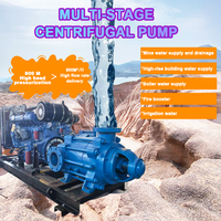 Pompa Air Tekanan Konstan Multi Tahap Horizontal Pompa Transfer Cairan Tekanan Tinggi Bomba Centrifuga Multietapa Horizontal