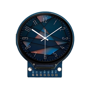 Màn hình TFT tròn 1.28 inch với độ phân giải 240x240 IPS HD, màn hình <span class=keywords><strong>LCD</strong></span> màu RGB đầy đủ, giao tiếp SPI, tích hợp bộ điều khiển cảm ứng dành cho đồng hồ thông minh và máy bay không người lái - Product Image 1