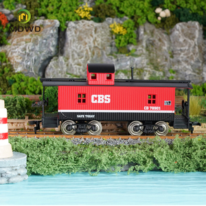 Modello di Caboose Ferroviario in Scala HO 1/87, 36 Piedi, per Layout Ferroviario in Miniatura, Set Treno Modellino Fai-da-Te - Product Image 4