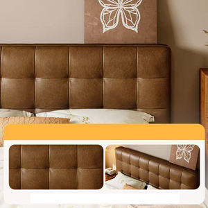 <span class=keywords><strong>Lit</strong></span> de rangement confortable <span class=keywords><strong>et</strong></span> écologique en cuir huilé réglable, style rétro français ancien, moderne <span class=keywords><strong>et</strong></span> simple, pour petite famille, motif gaufré - Product Image 3