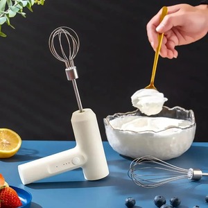 Batteur Électrique Sans Fil Automatique 3 Vitesses pour Pâte, Œufs, Crème et Gâteaux – Outil de Cuisine - Product Image 1