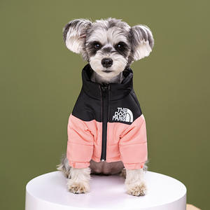 Automne et hiver Pet épais chaud coton rembourré veste coupe-vent coupe-vent résistant à la <span class=keywords><strong>neige</strong></span> grand <span class=keywords><strong>chien</strong></span> et chat combinaison de ski en S-5XL tailles - Product Image 6
