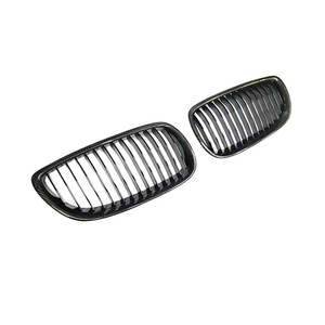 Pour BMW Série 3 <span class=keywords><strong>E92</strong></span> 1 Ligne Grille en Fibre de Carbone M3 <span class=keywords><strong>E92</strong></span> E93 <span class=keywords><strong>Noir</strong></span> Carbone Ligne Simple Grille Avant 2006-2009 - Product Image 5