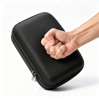 Sac à outils en EVA rigide antichoc personnalisé en usine, étui de transport avec fermeture éclair, fabriqué avec des matériaux écologiques et recyclables
