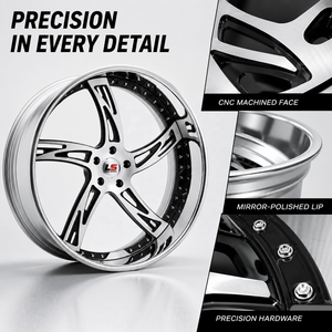 Rines de Carreras Ligeros Forjados de 18, 19, 20 y 21 Pulgadas, Diseño Esqueletizado Cóncavo Profundo, 5x120 5x112 para BMW M3 M4 C63 <span class=keywords><strong>AMG</strong></span> OEM - Product Image 4