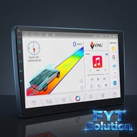 Système multimédia autoradio Android 9 pouces avec GPS, navigation, amplificateur DSP, aide au recul, prise en charge du lecteur CD, 4+64 Go de ROM, USB