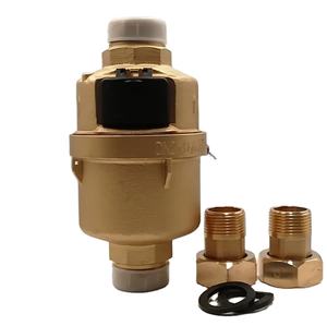 1/2 Inch Thuis <span class=keywords><strong>Type</strong></span> Afgelegen Koude Messing Zuiger Volumetrische Draaibare Schoep Kent Waterstroom <span class=keywords><strong>Meter</strong></span> - Product Image 1