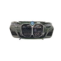 Parachoques Delantero Original de Segunda Mano en Oferta para BMW Serie 4 G22 G26 con Marco, Ventilador Electrónico y Radiador para Kit de Carrocería