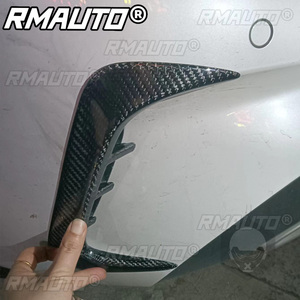 1Pair Carbon Fiber Car Rear Bumper Spoiler Canards <b>Splitter</b> for BMW 3-Series G20 G28 2019 2020 2021 2022 Car Styling - Product Image 5