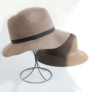 Chapeau souple en feutre personnalisé Chapeau fait à la main en feutre souple vendu en gros - Product Image 4