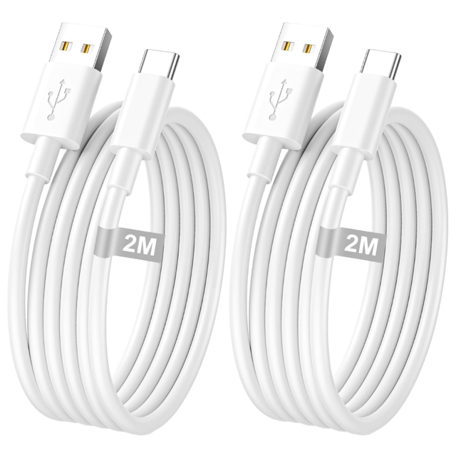 USB-A Type-C Fast Charging Cable 10W Power 5V/2A USB 2.0 480Mbps TPE 1M/1.5M/2M Pure Copper Conductor for Computer & Camera