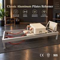 Peralatan Latihan Reformer Logam Klasik untuk Kebugaran, Mesin Reformer Klasik Aluminium