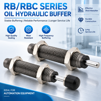 Amortisseur hydraulique série RB RBC, amortisseur à huile RB0604 RB0805 RB1007 RB1412 RB2015S, tampon industriel