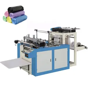 GEB high speed double layer 6 lines biodegradable tshirt bag making machine