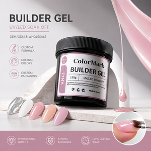 Gel de construction pour extension d'ongles HEMA Free TPO Free Builder Poly, gel UV LED longue durée, <span class=keywords><strong>semi</strong></span>-<span class=keywords><strong>permanent</strong></span>, 150 ml, <span class=keywords><strong>vernis</strong></span> gel - Product Image 1