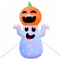 Vente en gros de panneaux gonflables personnalisés et de décorations de citrouilles d'Halloween pour les cours, les jardins, les pelouses et les fêtes en plein air
