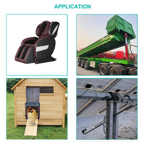 Bộ truyền động tuyến tính từ tính mini siêu bền, loại bút, chống nước, có mã hóa, 12V/24V, 6000N, 200kg, hành trình 100mm, sử dụng điện 12VDC/24VDC - Product Image 6