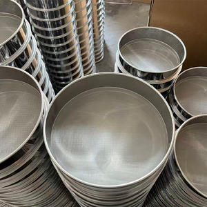 Tamiz de Prueba de Acero Inoxidable de Grado Industrial de Alta Precisión, Adecuado para la Detección del Tamaño de Partículas de Materias Primas Químicas - Product Image 6