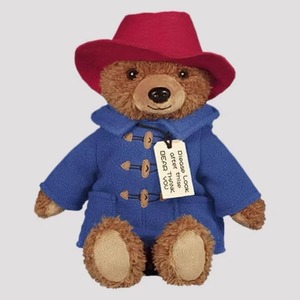 Peluche Ours Paddington, <span class=keywords><strong>Personnage</strong></span> Britannique Classique, Jouet en Peluche Doux, Coton PP Lavé, Anti-Stress, Cadeau d'Anniversaire - Product Image 1