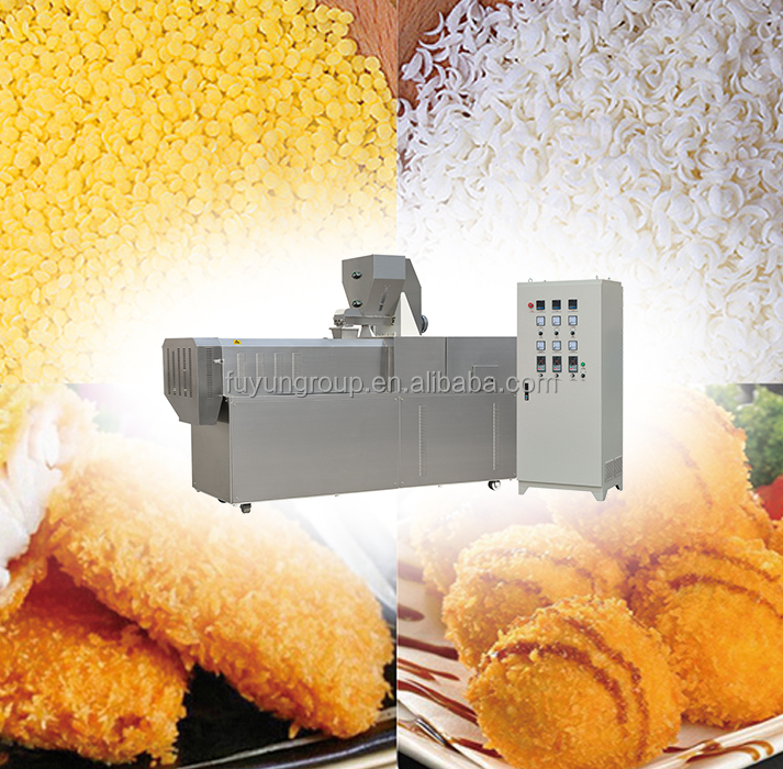Breadcrumbs Machine Stainless Steel Snow Flakes Processing Machine Line