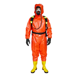 Ropa de protección química pesada, cloruro de polivinilo mercancías peligrosas, monos herméticos - Product Image 4