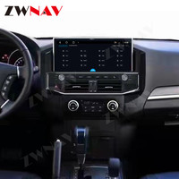 ZWNAV 12.3 pouces Android 12 écran lecteur DVD de voiture pour Mitsubishi Pajero 2009-2017 GPS Navigation multimédia carplay DSP FM/AM