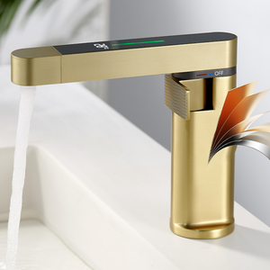 Robinet automatique à économie d'eau robinet à capteur intelligent robinet automatique à affichage numérique led robinet numérique de salle de bain - Product Image 5