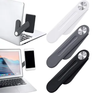 Charmount Clip On Monitor Dudukan Ponsel Laptop Magnetik Dudukan Ponsel Samping Dudukan Ponsel Laptop