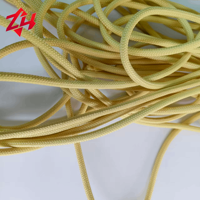 Corde tressée en Para-Aramide 1414 légère et haute résistance, diamètre personnalisé pour le remorquage maritime, l'exploration sous-marine et les travaux spécialisés