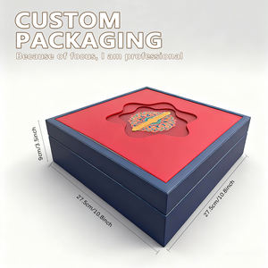 Özel Tasarım Lüks Taşınabilir Oyuk Spiral Baskılı Ahşap Kuş Yuvası Hediye Kutusu Kırmızı Doğal Tasarım ile - Product Image 5