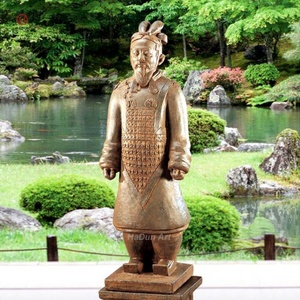 Jardín Decoración al aire libre Escultura de bronce Tamaño real Guerreros de terracota a la venta - Product Image 4