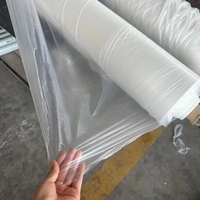 PBAT biodégradable/PLA UV de contrôle de température stabilisée PLAC Rouleau de film 25 microns pour la culture de serre OEM