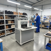 Plaques de caoutchouc mousseuses pour machine à dégrossir 8832, pour semelles de chaussures, haute efficacité de meulage et durabilité, garantie 2 ans