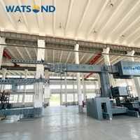 Plataforma Telescópica Suspendida BMU para Mantenimiento de Edificios, de Acero Galvanizado, para Ventanas de Edificios de Gran Altura