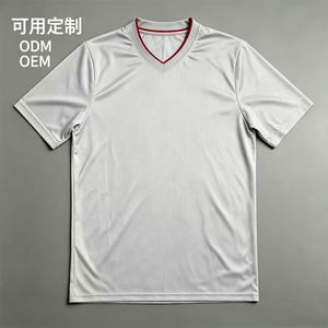 <b>HOT</b> sell Custom logo Printed Breathable Short Sleeve Sublimation t-shirt Football Jerseys & Soccer Uniforms Sports Kit for Men - Product Image 1