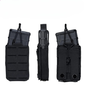 Outdoor MOLLE 5.56 Einzel-Magazintasche für M4 <span class=keywords><strong>M16</strong></span> Magazine, Offener Magazinhalter, Multifunktionale Zubehörtasche - Product Image 2