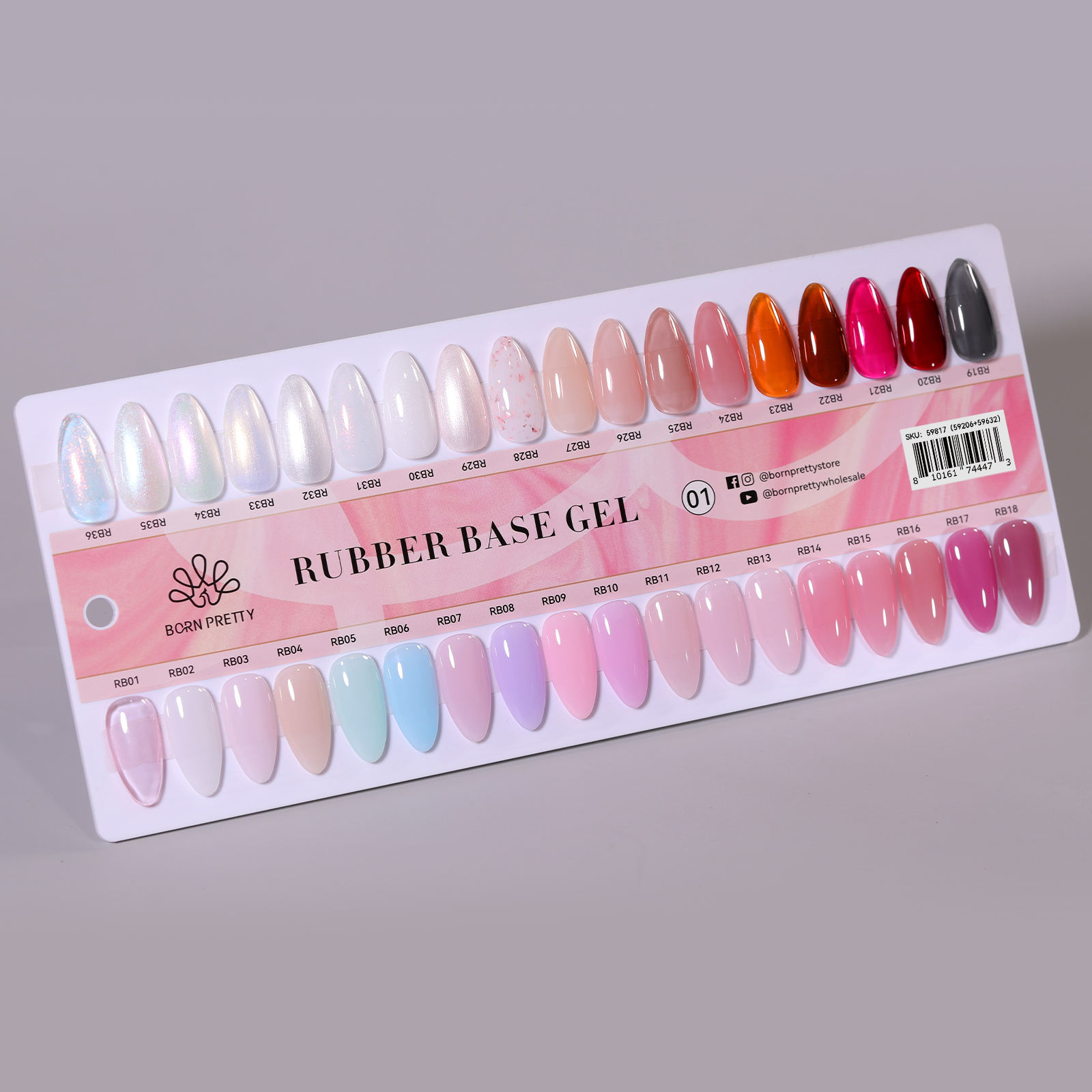 59817 Rubber Base(RB01-RB36)