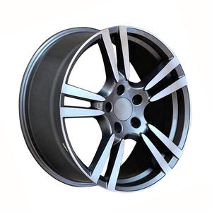 Rines Negros Brillantes de 20 Pulgadas con Diseño Multirradio 5x120 <span class=keywords><strong>para</strong></span> Porsche, BMW M3, M4, M5, M6, Mercedes AMG CLA, C63, E63, Audi R8, RS6, RS7, SUV, Ruedas Fundidas - Product Image 4
